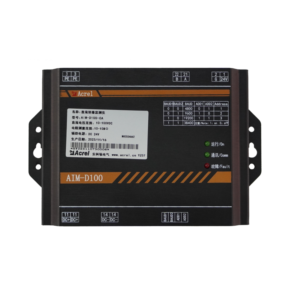 AIM-D100-CA直流用絕緣監測裝置